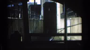 Chicago Illinois (1976): A Train Rolls Into The Darkness Inside An Underground