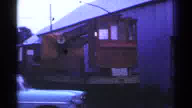 Connecticut USA (1953): A Train And Lot Of Cars Nearby To See Was Very Touching