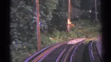 Connecticut USA (1953): Scenery From Train Ride