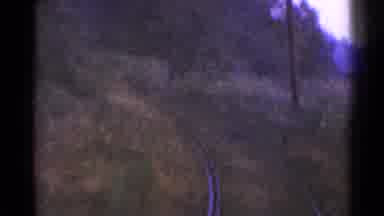 Connecticut USA (1953): A A Train Going Down The Train Tracks As It Continues Its