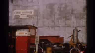 Connecticut USA (1953): Industrial Area With Red Cabins And Electrical Objects For