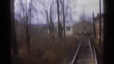 Connecticut USA (1953): Person Wearing White Shirt Waves At Approaching Black And