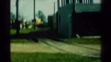 Connecticut USA (1953): Run-Away Trolley Caught On Film!
