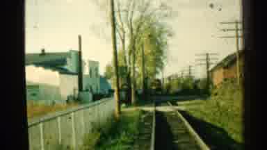 Connecticut USA (1953): Here Comes The Train Just Being A Train Doing Train Things