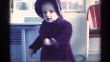 Michigan USA (1939): Little Cute Girl Plays