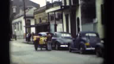 New Orleans Lousiana (1949): The Video Shows People On The Street Cars And