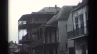 Santa Cruz California (1949): Old Apartment Building House Black And White Footage