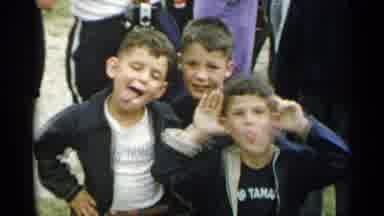 These brown-haired bros are making faces only their mommas love!