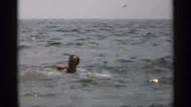New York USA (1954): Older People Can Enjoy The Beach Just As Much As The Younger