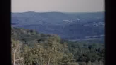 Lake George New York (1955): Clouds And Glades In An Open Landscape Of Leafy Field