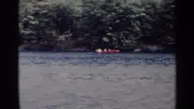 Lake George New York (1955): Several Families Enjoy Their Day On The Water Or On