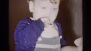 New York City (1955): Cute Little Shy Boy Turning Away From The Light Source