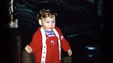 New York City (1955): A Happy Toddlers First Steps With A Huge Smile On His Or Her