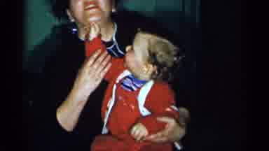 New York City (1955): Baby Grasping At Woman Is Then Jazz Handed
