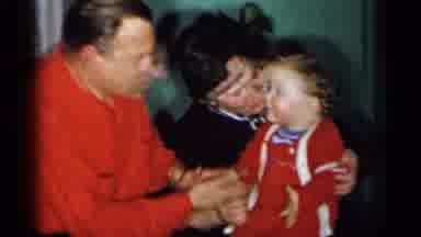 New York City (1955): Parents Playing With Young Son