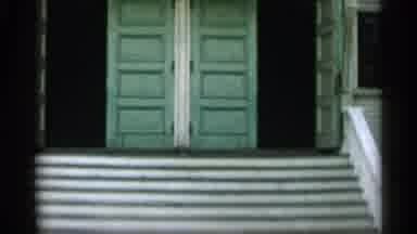 Cape Cod Massachusetts (1956): Green Steps Darkness Scary Shaky Old Vintage Dark