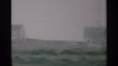 Cape Cod Massachusetts (1956): Passing A Row Of Small White Houses On A Cloudy Day