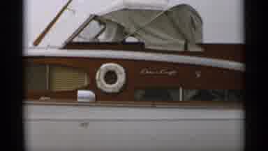 Cape Cod Massachusetts (1956): I See A Nice Size Boat Sailing On The Sea