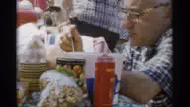 Jones Beach New York (1956): Community Members Enjoy Different Foods From Local