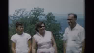 Jones Beach New York (1956): Family Gathering Together And Talking