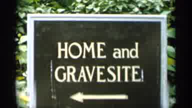 Jones Beach New York (1956): Signs Stating Home And Graveside And Graveside With