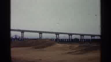 Duluth Minnesota (1960): Overpass And Brown Field On A Cloudy Day