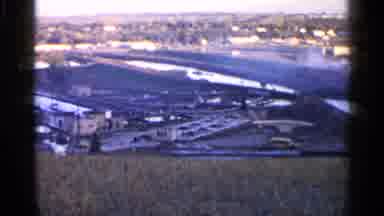 Sioux Falls South Dakota (1960): Farmland And Irrigation Ditch On A Clear Day