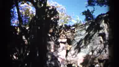 Sioux Falls South Dakota (1960): Large Grey Rock Formation Surrounded By Large