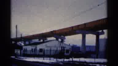 Duluth Minnesota (1961): The Orange Bridge Stands Over The Small White House That