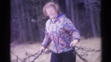 Spain (1961): Cleaning Up Fallen Branches From The Yard Is Only Fun When It's