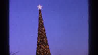 Milwaukee Wisconsin (1964): Nice Video X-Mas Tree Going To Celebration X Mas