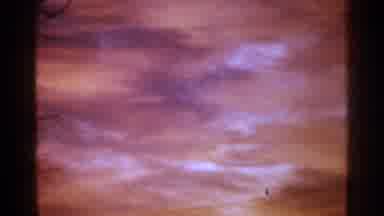 Milwaukee Wisconsin (1964): Ominous Pink And Purple Colored Clouds Above An