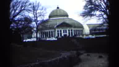 Minnesota USA (1964): Grey And White Dome Building On A Clear Day