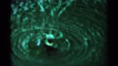 Minnesota USA (1964): Green Spinning Water Sprinkler On A Cloudy Day