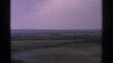 Minnesota USA (1964): Video Zooming In On Mountain Range And Skyline