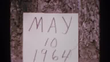 Minnesota USA (1964): A Sign And Then A Pan In On A Cloud That Is High Up In The