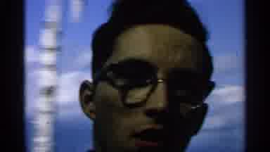 Washington Island Wisconsin (1964): Man With Glasses Looks Over The Water On A