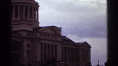 Arkansas USA (1965): Columns Of Old Building And Street