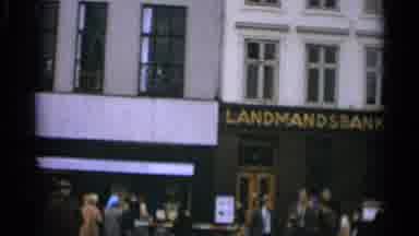 Copenhagen Denmark (1965): A Public Square In Germany With A Statue In The Center