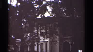 Kansas City Missouri (1965): Home Obscured By Dense Tree Foliage On A Cloudy Day