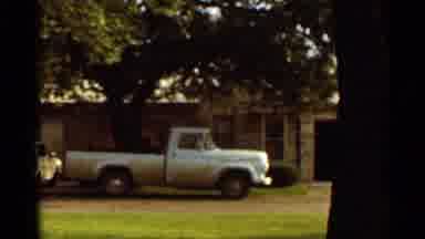 Kansas City Missouri (1965): Beautiful Old Truck Next To A Pretty Simple House