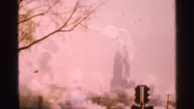Minnesota USA (1965): Old Footage About White Tree And Grey Lonely Street