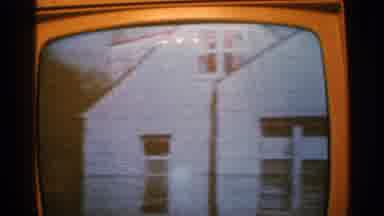 Minnesota USA (1965): Panning Shot Of Old Television Broadcasting Medium Sized