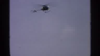 Minnesota USA (1965): A Helicopter Flying In The Sky And Then Gasoline Gets Dumped