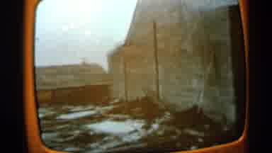 Minnesota USA (1965): Screen Video Recording Old Barns Houses Destroyed Disaster