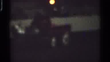 Saint Louis Missouri (1965): Blurry Images Of A Cart Being Pulled By Horses And A