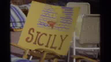Sicily (1965): Sicily Harbor Ocean Boat Sign Coast Water Canoe Person Outdoors