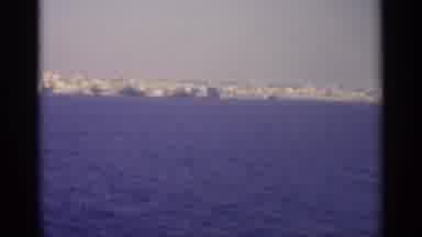 Sicily (1965): A A Bunch Of Houses All Along The Beautiful Coastline On The Water