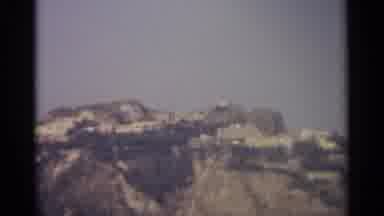 Sicily-1965: Panoramic View Of Hillside Town