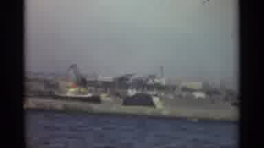 Stockholm Sweden (1965): Ship Graveyard Harbor Industrial Zone